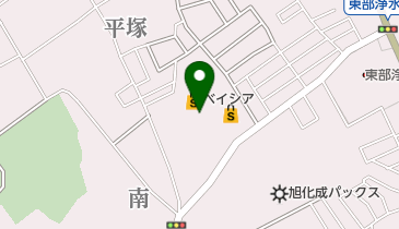 hana cafe 上尾平塚店の地図画像