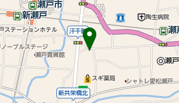 とうふ屋しろの地図画像