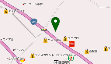 居酒屋かくれんぼの地図画像