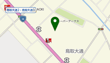 泉屋 ソロ 鳥取店の地図画像