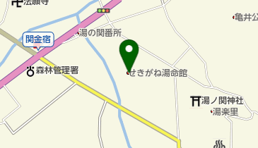 白金食堂の地図画像