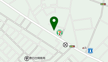 八福亭食堂の地図画像