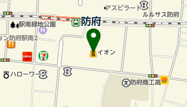 あんにょん 山口イオン防府店の地図画像