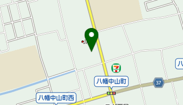 長浜飯店の地図画像