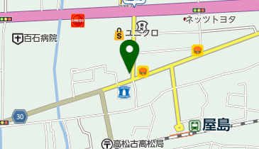 鉄板お好み焼 はなちゃんの地図画像