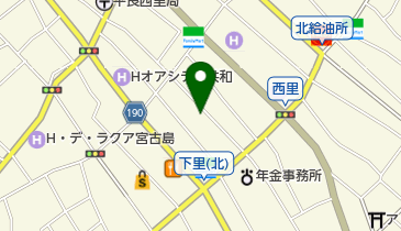 ピッツェリアクラウンの地図画像