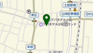 北陸海鮮炉端 魚萬の地図画像