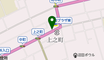 割田屋の地図画像