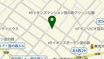 cafe&bake Prunierの地図画像