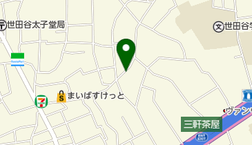 tacos mi Casa 三軒茶屋の地図画像