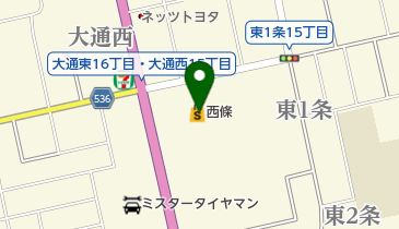 ファストフードのお店 PoPoの地図画像
