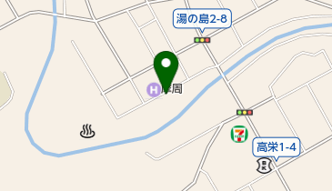 炭屋 石花木金の地図画像