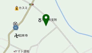 里山カフェ ゆいてらすの地図画像