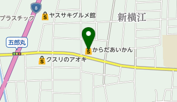 からだあいかんの地図画像