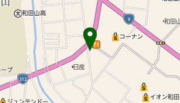 焼肉まつみの地図画像