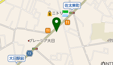 香の川製麺 守口大日店の地図画像