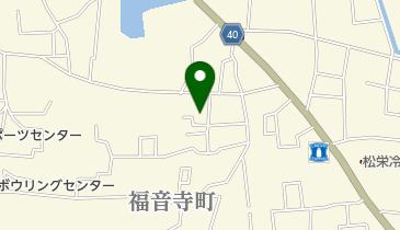 お好み焼き くろちゃん 三町本店の地図画像