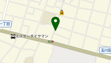 九品仏 さとうの地図画像