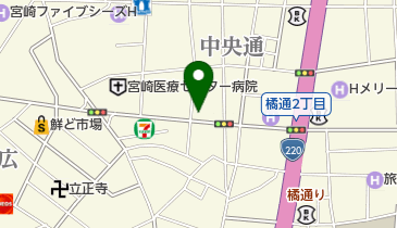 黒兵衛 中央通り店の地図画像