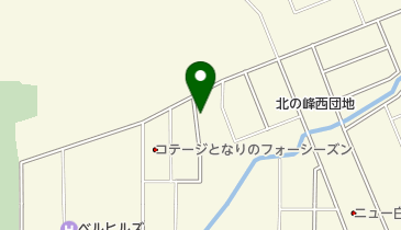 閑坐の地図画像