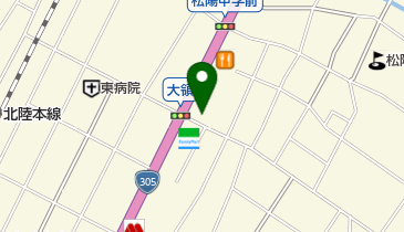 からやま 石川小松店の地図画像