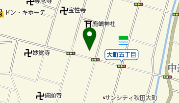 茶房 杏庵の地図画像