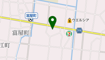 串ふらいとお食事 あまた屋の地図画像