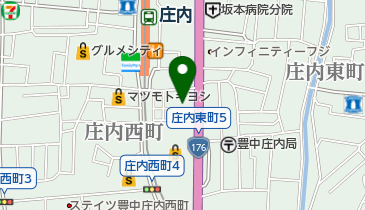 中国郷菜 壺厨天の地図画像