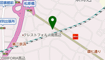 カレのナポリ 馬込店の地図画像