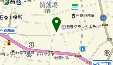 割烹小松の地図画像