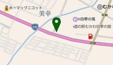 鉄板焼輝の地図画像