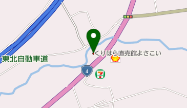 おかまる食堂の地図画像