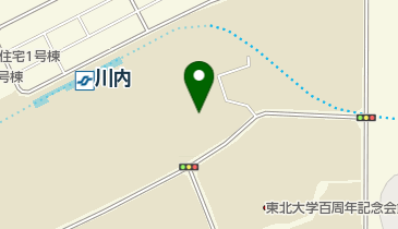東北大学 川内の杜ダイニングの地図画像