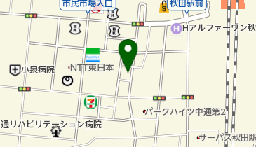 餃子 玖の地図画像