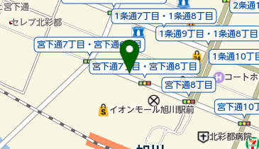 スカイダイニング 四季の地図画像