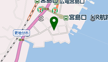 宮島口食堂 つむぐの地図画像