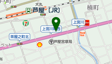 明日の食パン 芦屋本店の地図画像