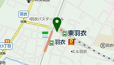 羽衣テラスの地図画像