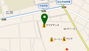 カフェレスト知立店の地図画像