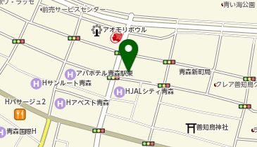 津軽割烹 未来の地図画像