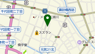 とんかつ 大野屋 前橋オリオン通りアーケード通り本店の地図画像