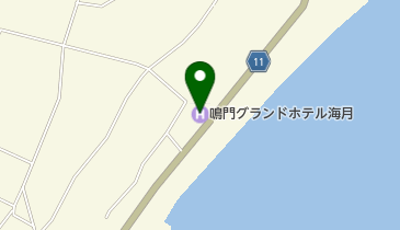 ビュッフェレストラン 阿波路の地図画像