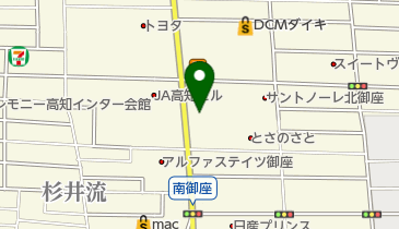 安芸しらす食堂の地図画像