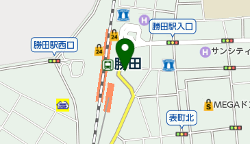 キッチン はるの地図画像