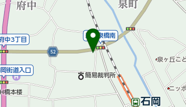 喫茶セインツの地図画像