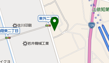 和光食堂の地図画像