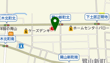 支留比亜珈琲正木店の地図画像