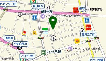 渕田家招福そば よかど鹿児島店の地図画像