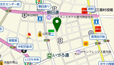 うなぎの泉家の地図画像