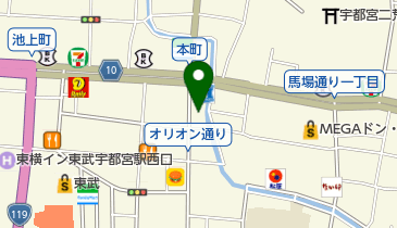 生きてる餃子 バリスの地図画像